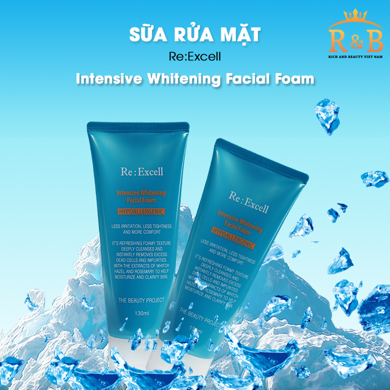 Sữa Rửa Mặt Intensive Whitening Facial Foam